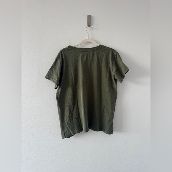 NILI LOTAN Brady Khaki Green Tee M - Picture 4 of 5